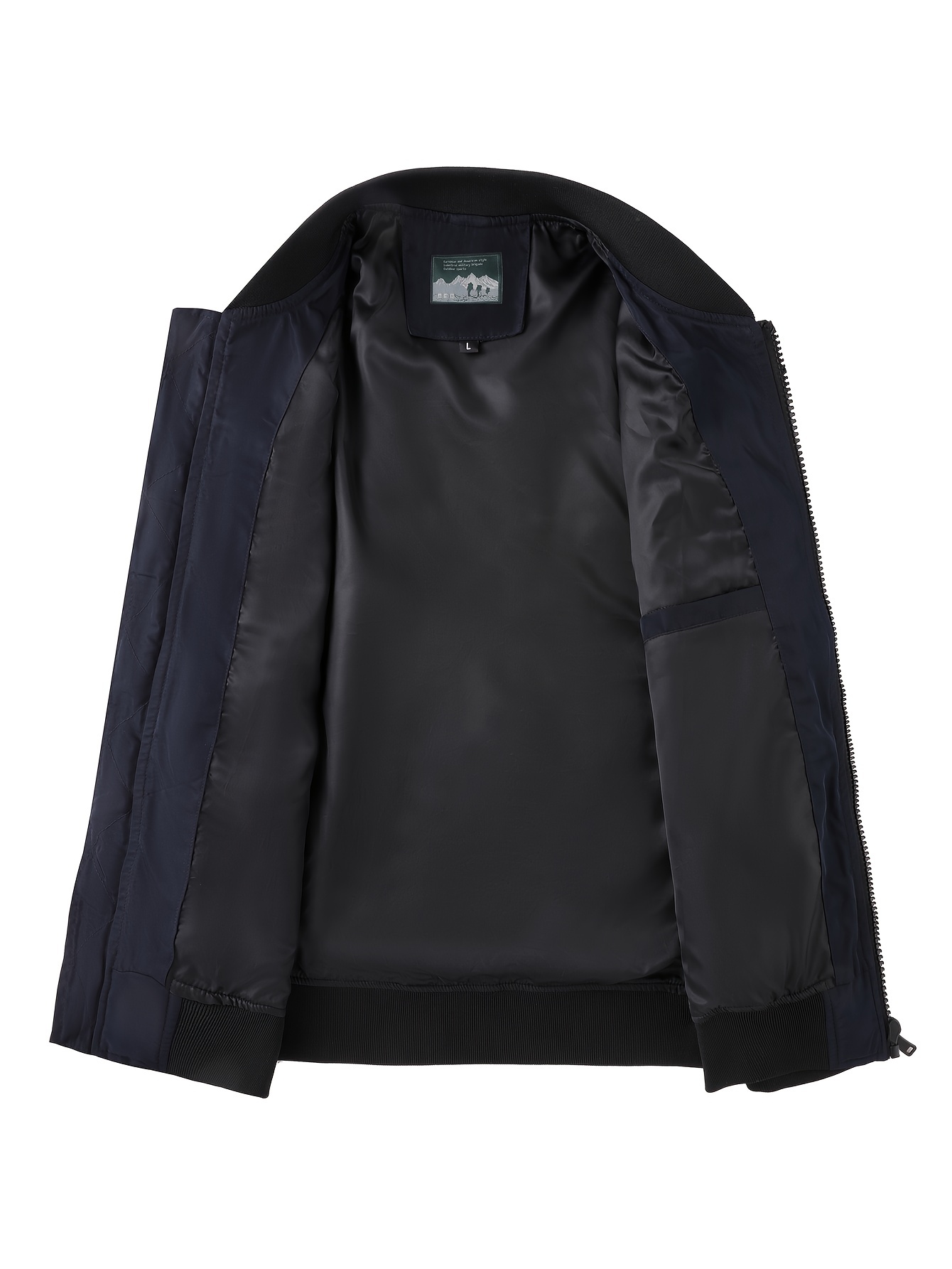 mens cargo jacket casual stand collar windbreaker jacket jacket for outdoor activities details 5