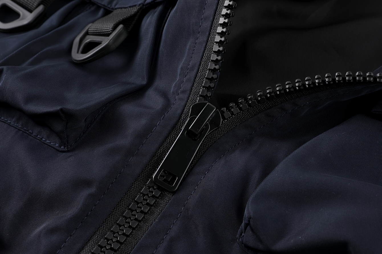 mens cargo jacket casual stand collar windbreaker jacket jacket for outdoor activities details 10